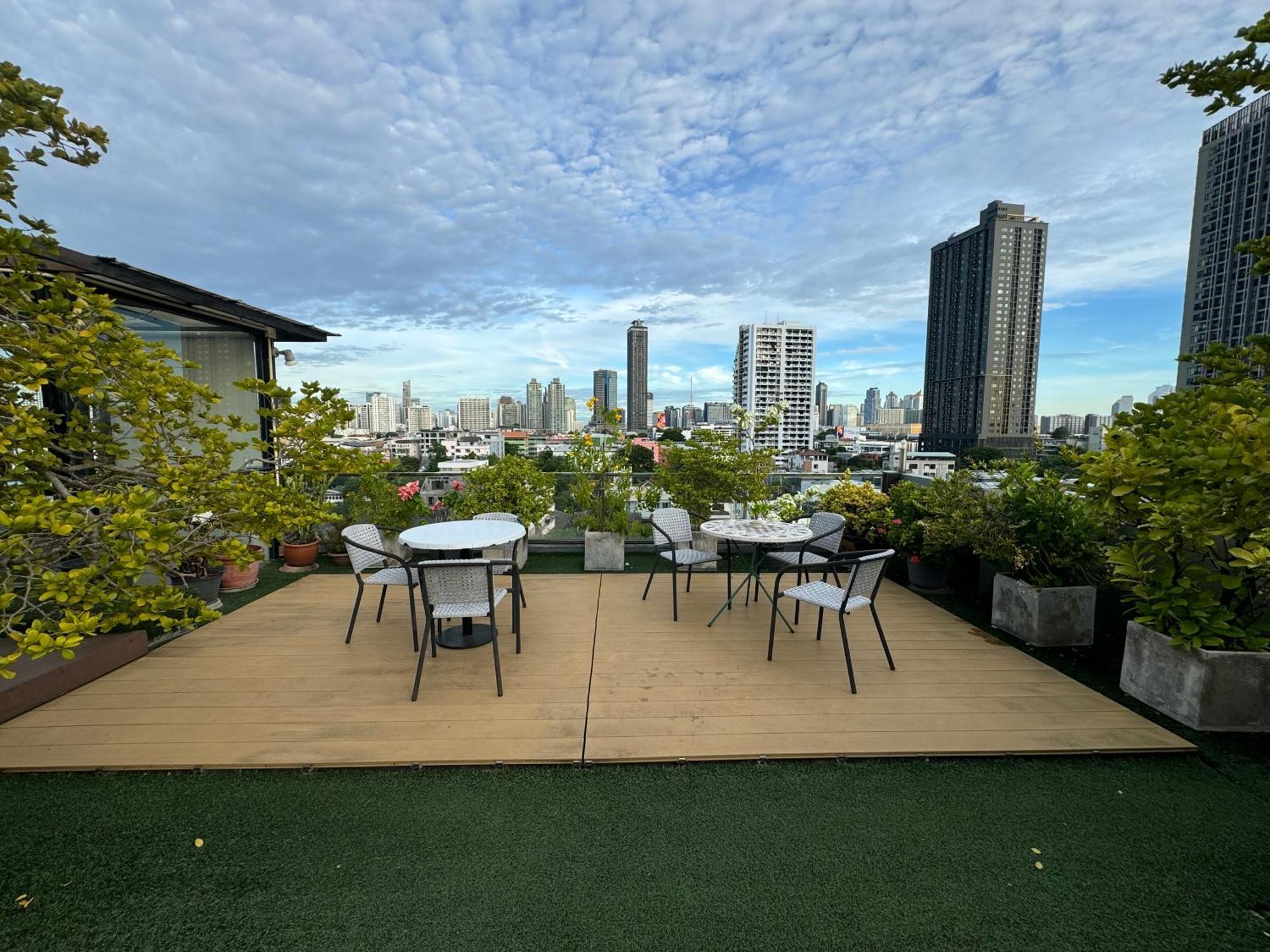 W8 Condo, Top Floor Luxe 3 Bedroom Penthouse, Hip Central Bangkok Area, 5 Mins From Thonglo Bts Station Exterior photo